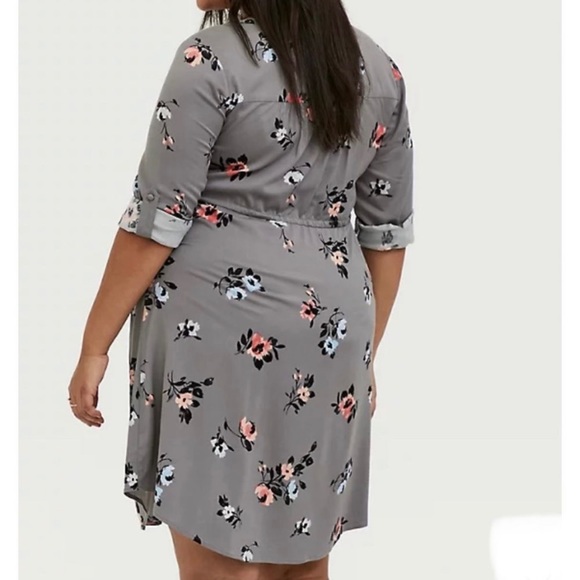 Torrid floral dress - Picture 2 of 8